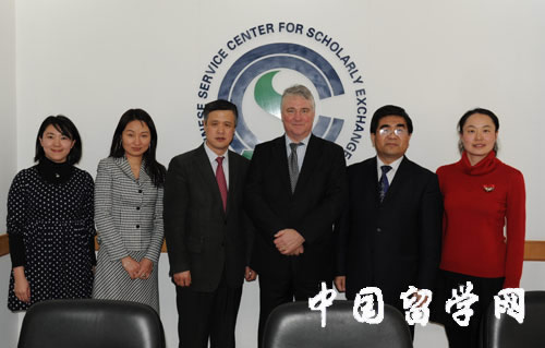 安玉祥副主任會見加拿大不列顛哥倫比亞國際教育中心執行主席Mr. Randall Martin一行1