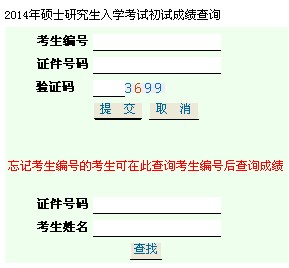 西南財經大學2014年考研初試成績查詢已經開通1