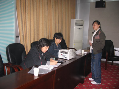 07年新加坡護理獎學金項目學生行前培訓會結束(12.27)3