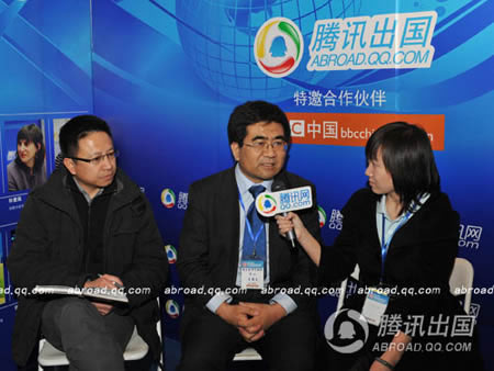 專訪車偉民處長:通過官辦教育展打擊虛假留學信息(3.13)1