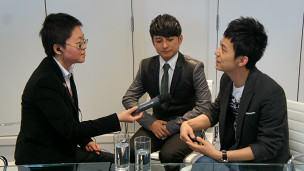 英國留學:“快樂家族”何炅李維嘉感受英倫宣傳留學2