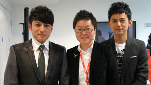 英國留學:“快樂家族”何炅李維嘉感受英倫宣傳留學1