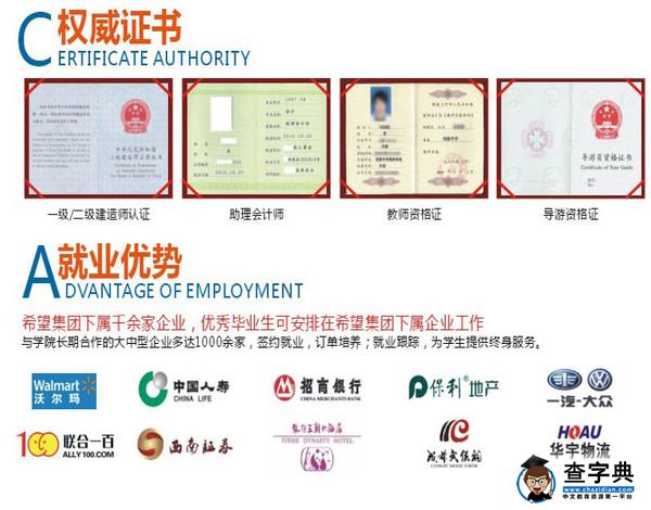 四川天一學院2015年招生考試簡章3