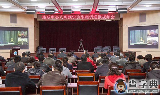 教育部召開違反中央八項規定典型案例通報視頻會1