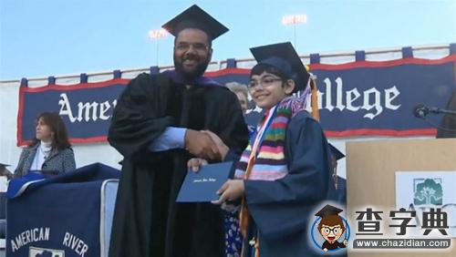 12歲美國神童讀大學 想18歲完成碩士學位1